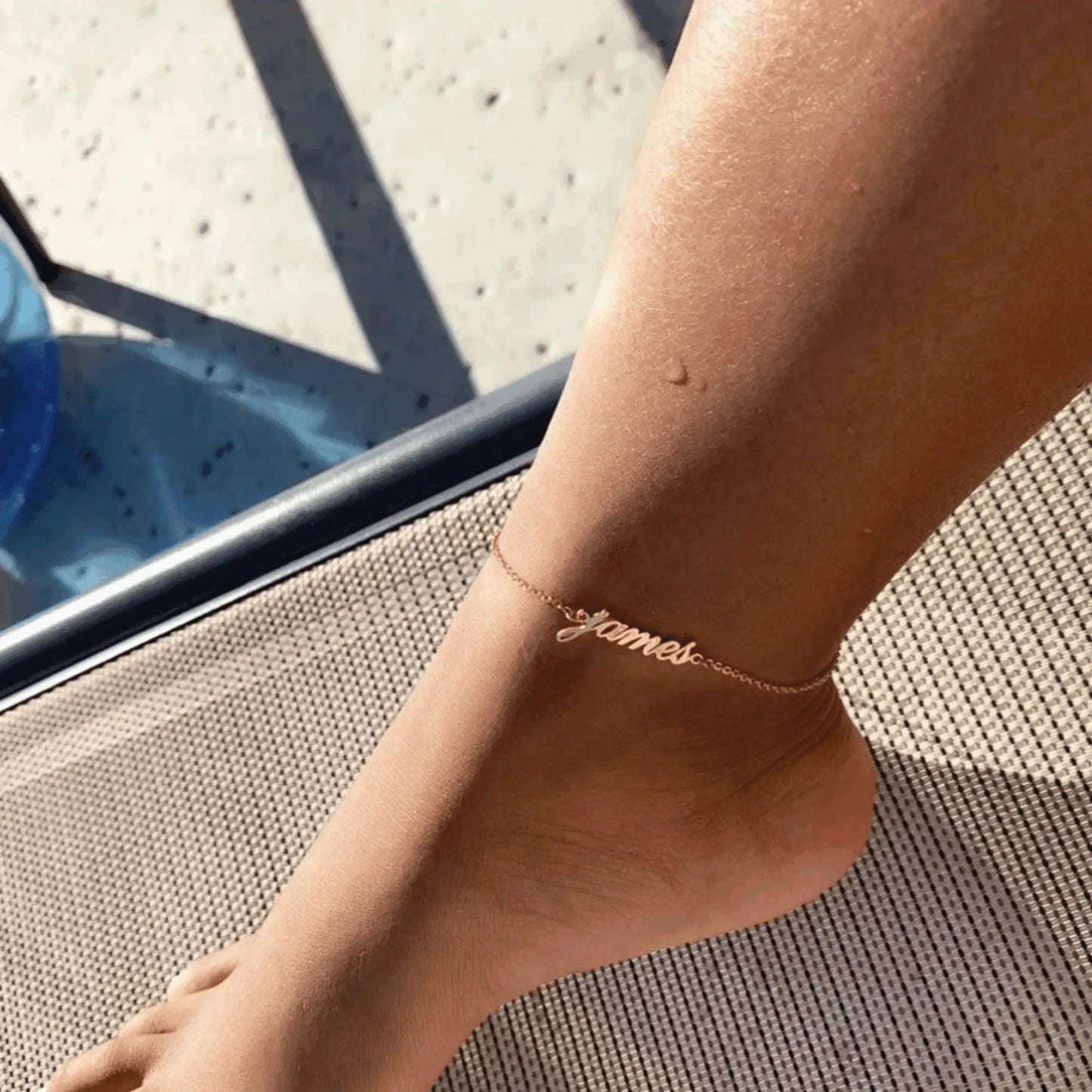 Custom Anklet Chain Stainless Steel - Gemify