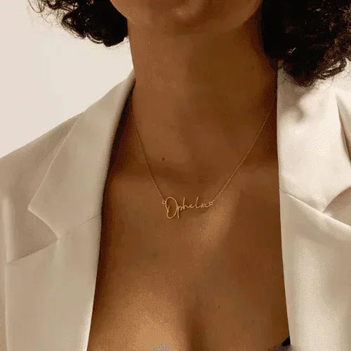 Custom Name Necklace - Gemify
