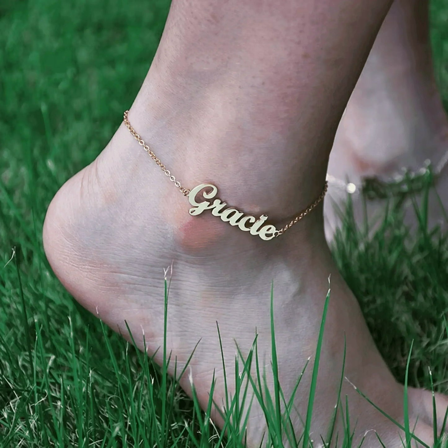 Custom Anklet Chain Stainless Steel - Gemify