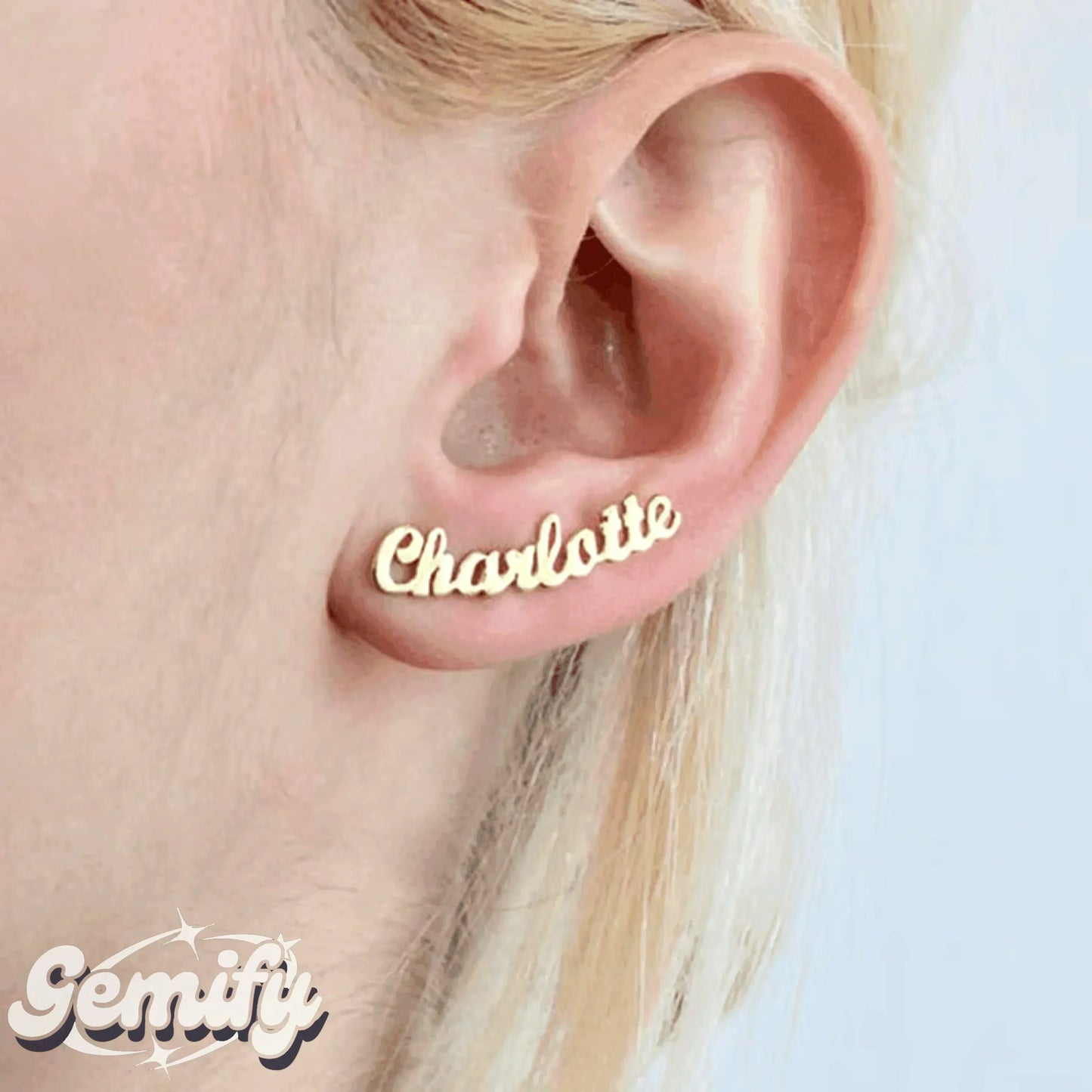 Cute Custom Alloy Earrings 2pcs - Gemify