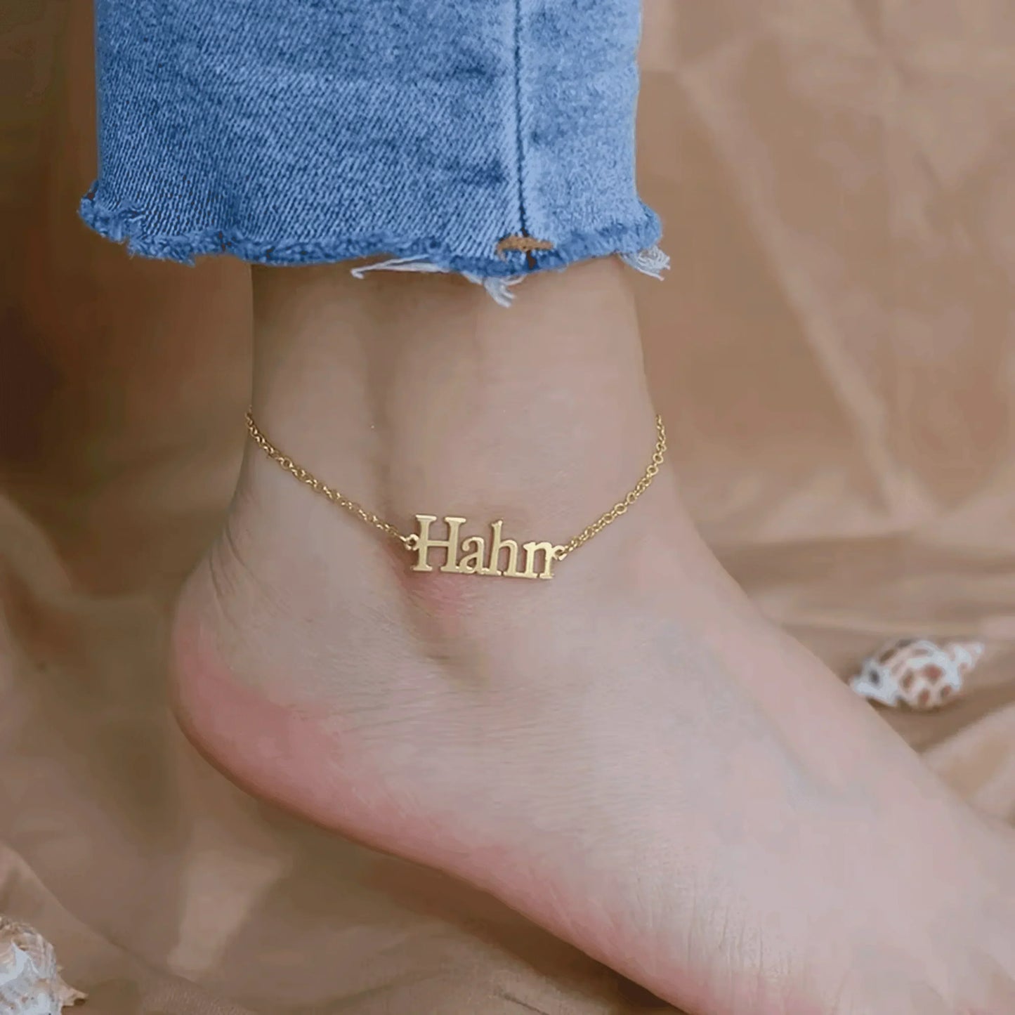 Custom Anklet Chain Stainless Steel - Gemify
