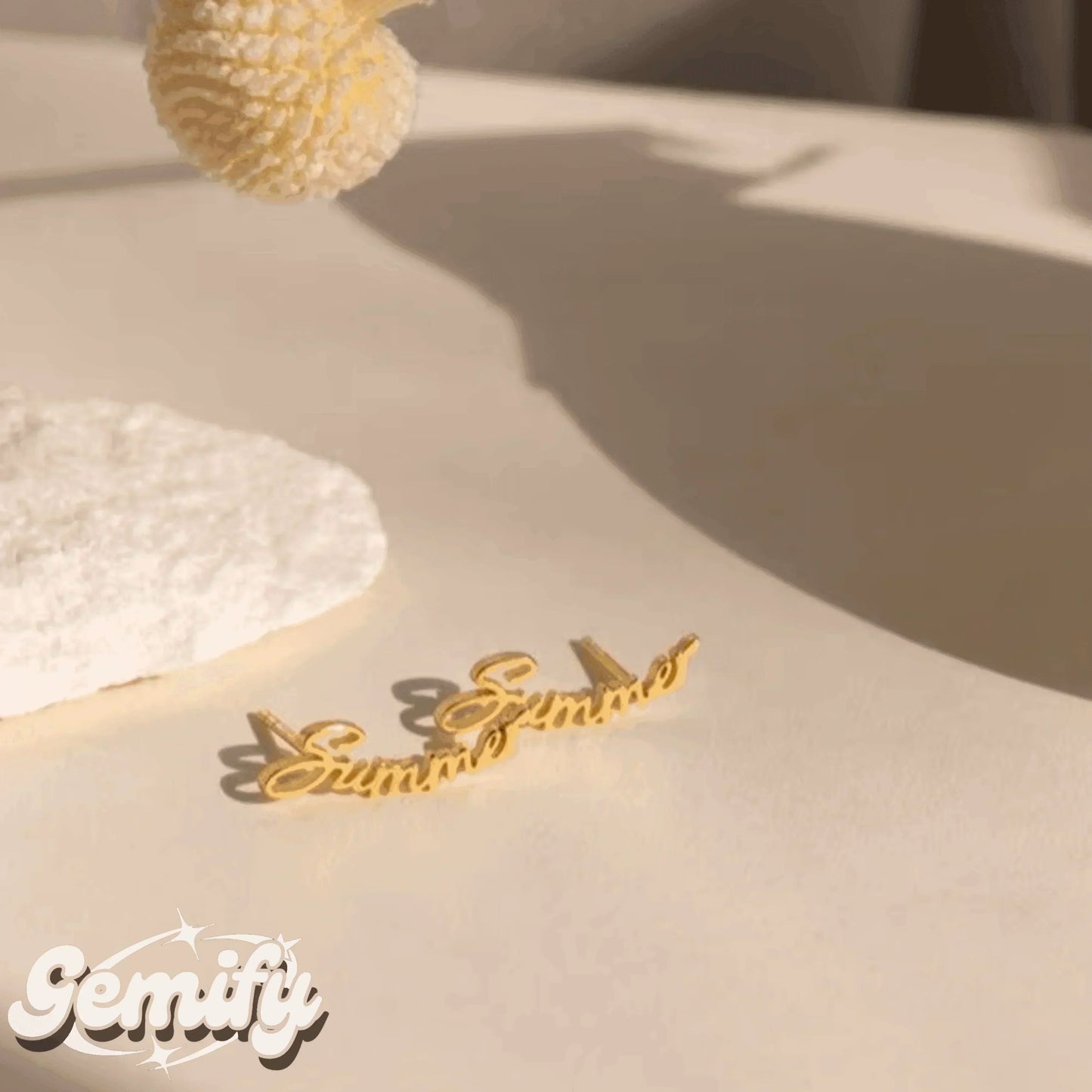 Cute Custom Alloy Earrings 2pcs - Gemify