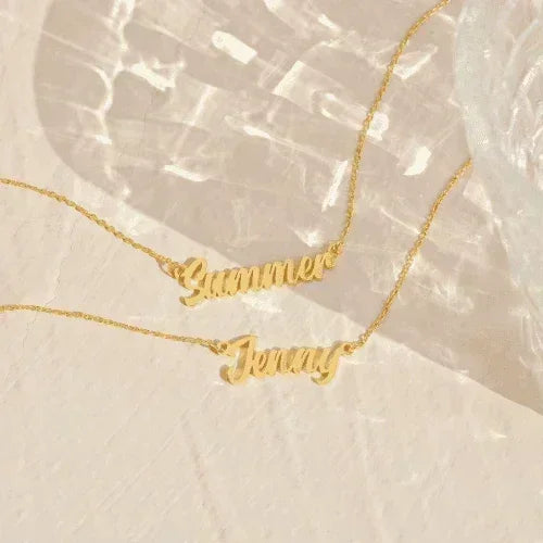 Custom Name Necklace - Gemify