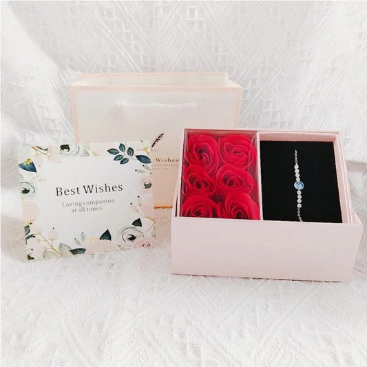 Gemify™ Ancle bracelet Eternal Rose Jewelry Organizer Box