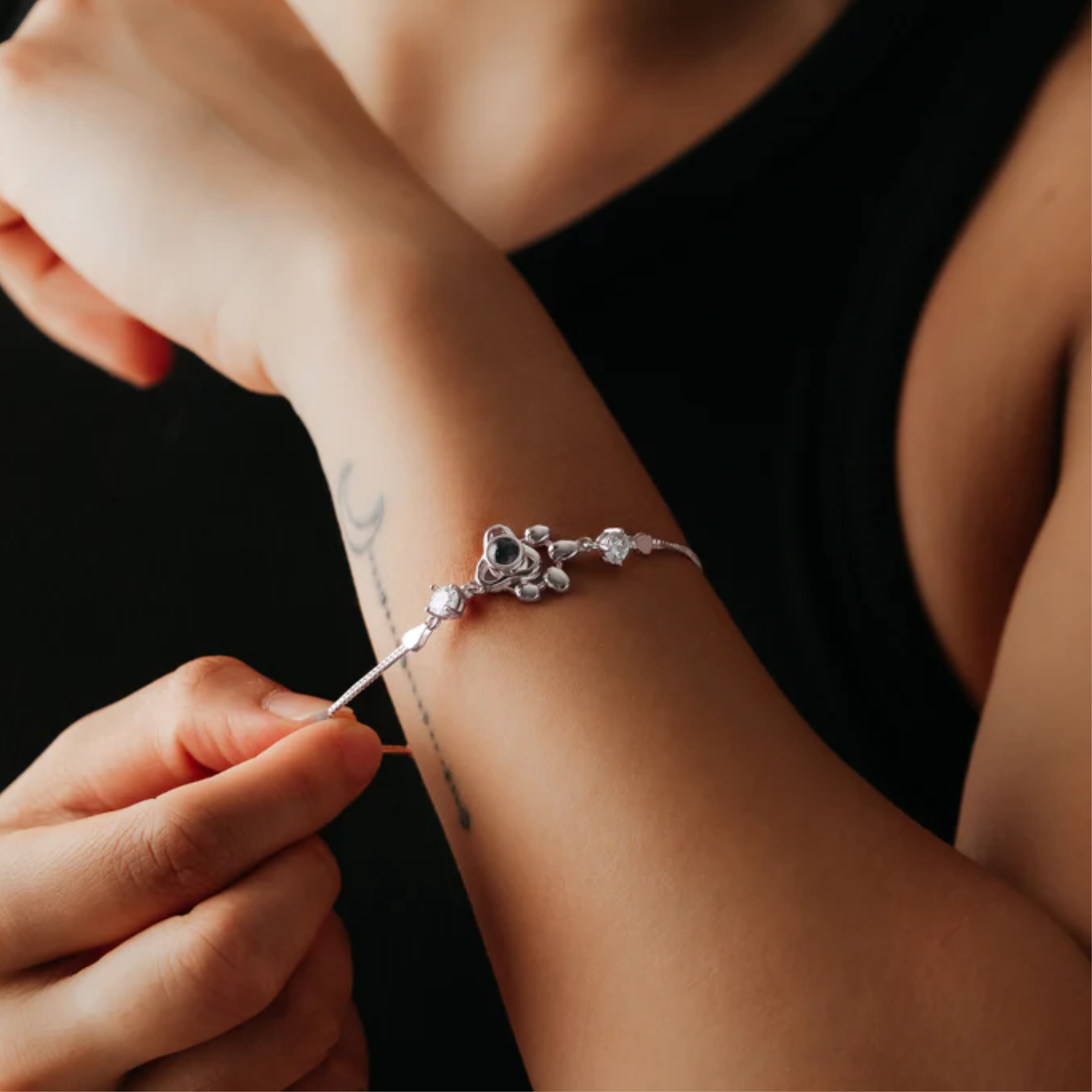 Gemify⢠Pet picture bracelet 1 Custom Paw Picture Projection Bracelet