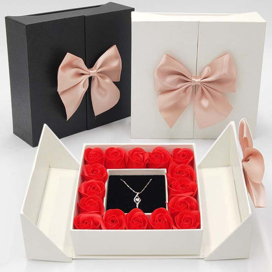 Gemify™ Rose door gift box Eternal Rose double door gift box