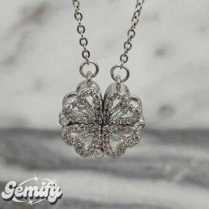 Forever rose - Luck Heart Necklace - Gemify