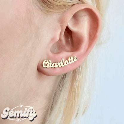 Cute Custom Alloy Earrings 2pcs - Gemify