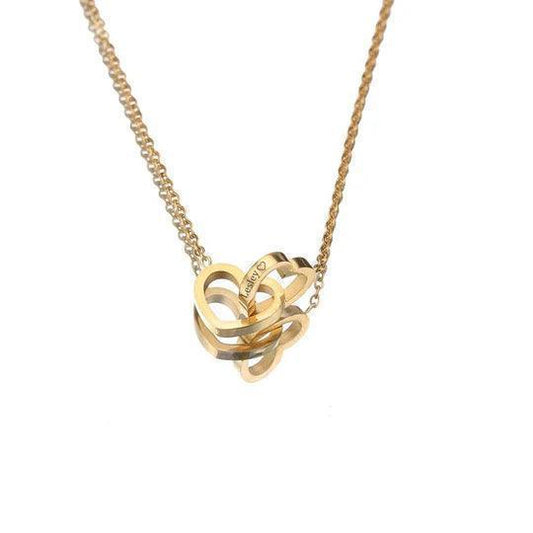 Gemify™ Ancle bracelet The Engraved Hearts Necklace - Forever rose box
