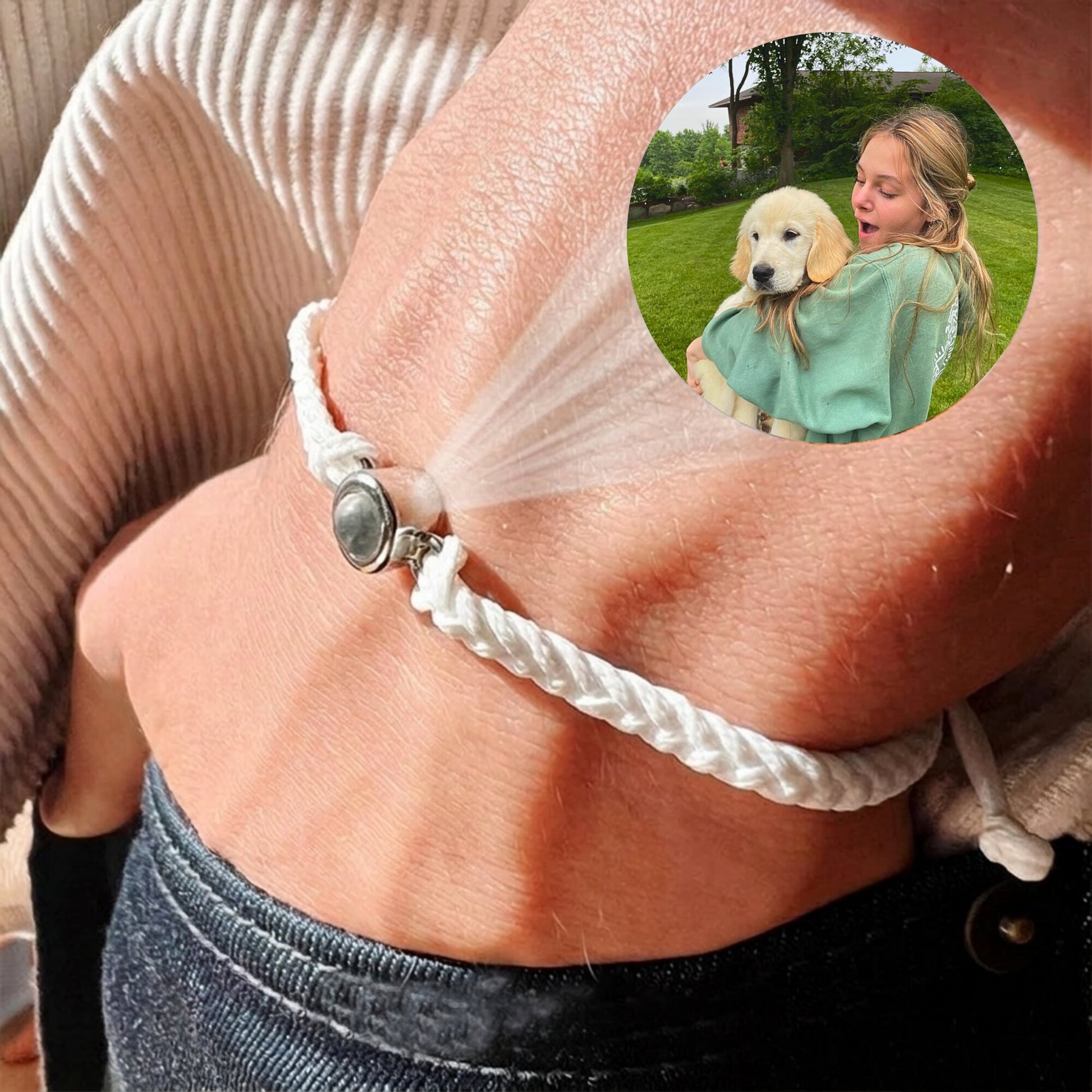 Gemify™ Ancle bracelet The Magic Lens Photo Bracelet