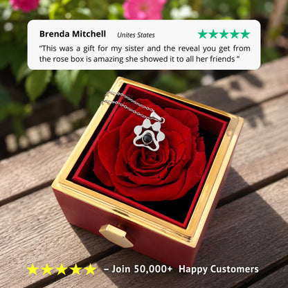 Gemify™ Eternal rose box box Rotating Eternal Rose Box