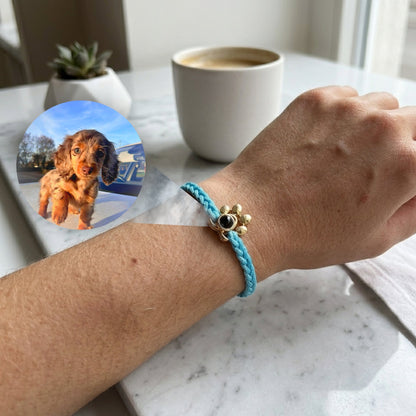 Gemify® Paw bracelet Rope Paw Braided Custom Photo Projection Bracelet